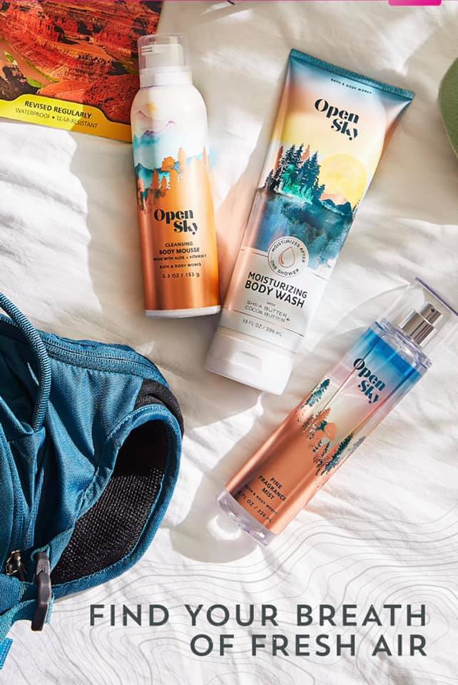 Bath & Body Works Rewards Member App First Look Of Open Sky